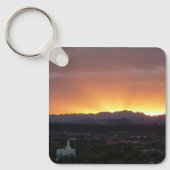 サンライズセントジョージ・ユタの風景 キーホルダー (正面)