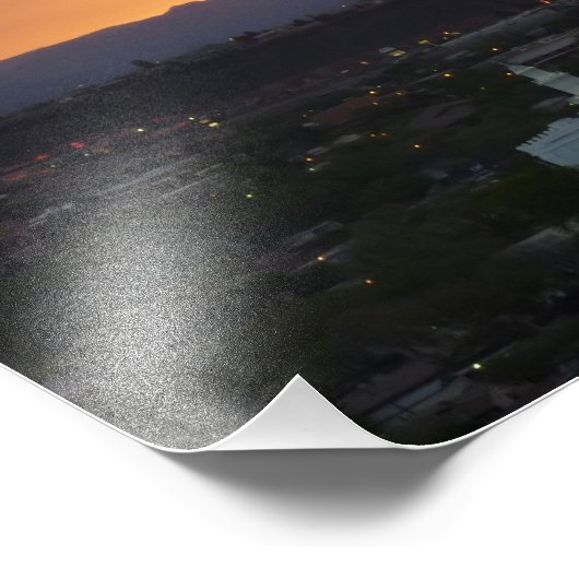 サンライズセントジョージ・ユタの風景 フォトプリント (角)