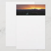 サンライズセントジョージ・ユタの風景 便箋 (正面/裏面)