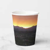 サンライズセントジョージ・ユタの風景 紙コップ (裏面)