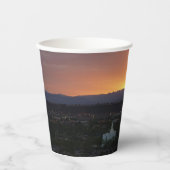 サンライズセントジョージ・ユタの風景 紙コップ (正面)