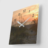 サンライズタイビーアイランドジョージア壁時計 スクエア壁時計 (傾斜)