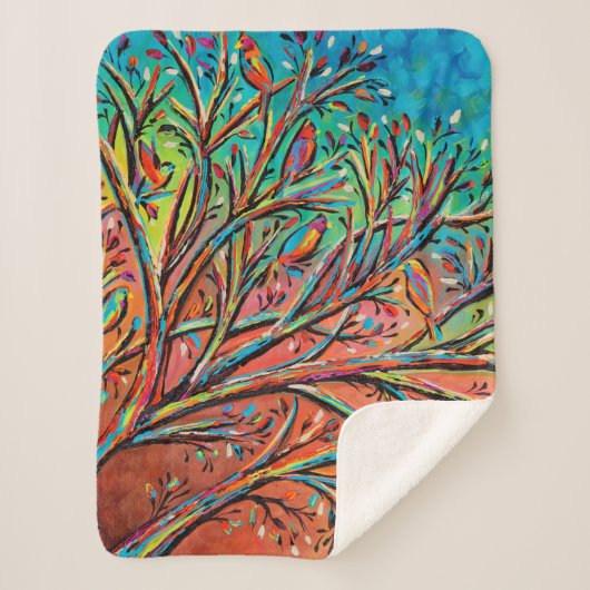 サンライズツリートップバードII シェルパブランケット (正面)