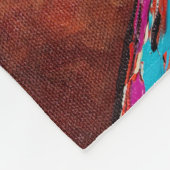 サンライズツリートップバードII フリースブランケット (角)