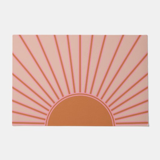 サンライズテラコッタアーストーンサンシャイン ドアマット (正面)