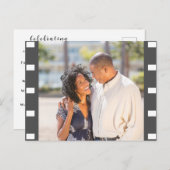 サンライズトゥサンセット葬儀招待状 案内ポストカード (正面/裏面)