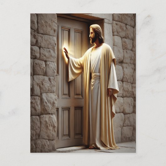 サンライズドアでイエス・ノッキング ポストカード (正面)