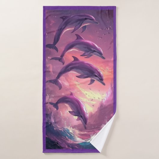 サンライズドルフィンズビーチタオル バスタオル (バスタオル)