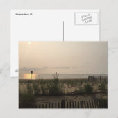 サンライズドーンレホブザービーチDE大西洋海 ポストカード (正面/裏面)