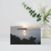 サンライズニュージーランド白山の帆船 ポストカード (スタンド正面)