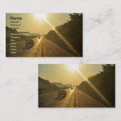 サンライズハイウェイは自動車の運転を行う 名刺 (正面/裏面)