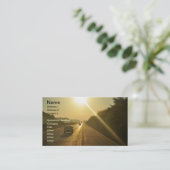 サンライズハイウェイは自動車の運転を行う 名刺 (スタンド正面)