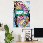 サンライズバタフライウィング ポスター (ホームオフィス)