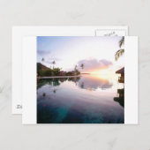 サンライズパームリラコーストカボサンルーカスメキシコ ポストカード (正面/裏面)