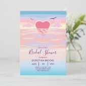 サンライズビーチブライダルシャワー招待 招待状 (スタンド正面)