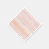 サンライズピーチ赤面ピンク絞り染めウォーターグラデーションカラー スタンダードカクテルナプキン (角)