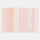 サンライズピーチ赤面ピンク金ゴールドヒョウ ラッピングペーパーシート (正面2)