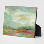 サンライズフィールド抽象芸術プリント |シルビア・ヴァシレバ フォトプラーク (側面)