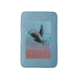 サンライズフクロウアート バスマット