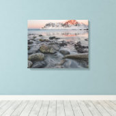 サンライズフラクスタッドアンドスカガンサンデンビーチ キャンバスプリント (インサイチュ (ウッドフロア))