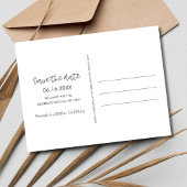 サンライズフロリダビーチ結婚式保存日 案内ポストカード