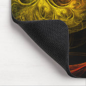 サンライズフローラレッド抽象芸術アートマウスパッド マウスパッド (コーナー)