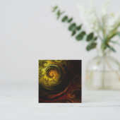 サンライズフローラレッド抽象芸術アート エンクロージャーカード (スタンド正面)