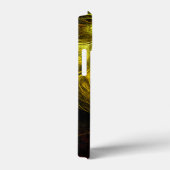 サンライズフローラレッド抽象芸術アート Case-Mate iPhoneケース (裏面 / 右)