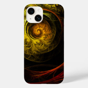 サンライズフローラレッド抽象芸術アート Case-Mate iPhone 14ケース