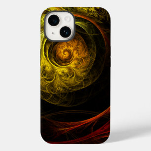 サンライズフローラレッド抽象芸術アート Case-Mate iPhone 14ケース