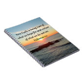 サンライズヘブル11:1写真デザイン ノートブック (右側)