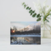 サンライズポンドインアップステートニューヨーク ポストカード (スタンド正面)