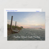 サンライズポーレーズアイランドサウスカロライナのポストカード ポストカード (正面/裏面)