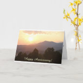 サンライズマウンテンズアニバーサリーカード カード (黄色い花)