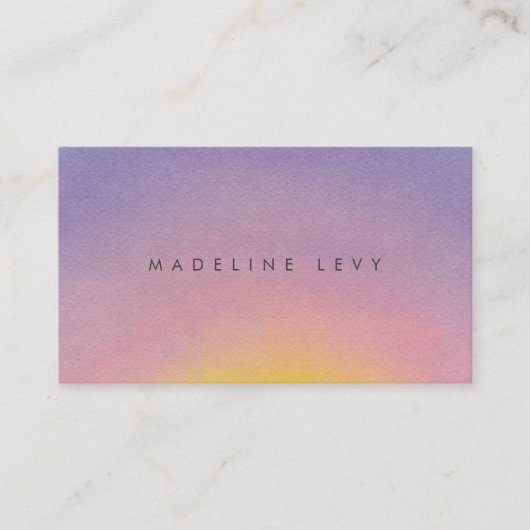 サンライズミニマルモダンアポイントメント事業 予約カード (正面)