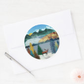 サンライズムース ラウンドシール (封筒)