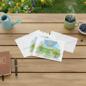 サンライズメドウズファミリー懇親会招待状ハガキ ポストカード