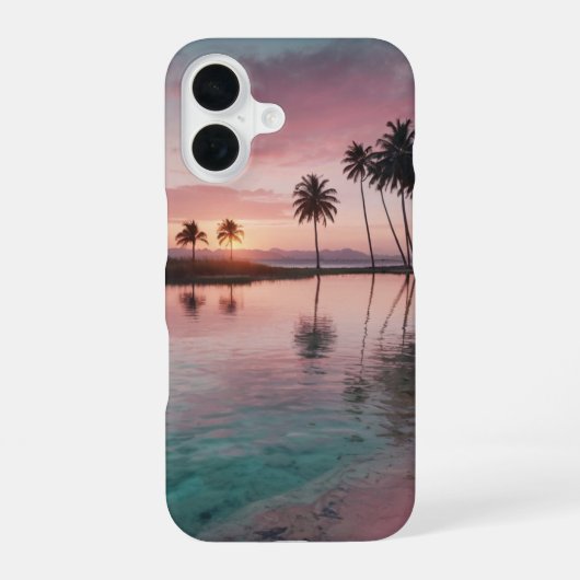 サンライズラグーン iPhone 16ケース (裏面)