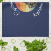 サンライズラムスケルトンプライテパーティー キッチンタオル (折り畳み)