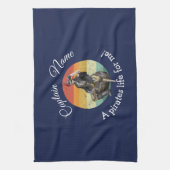 サンライズラムスケルトンプライテパーティー キッチンタオル (縦)