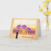 サンライズランズ悔やみや弔慰 カード (黄色い花)