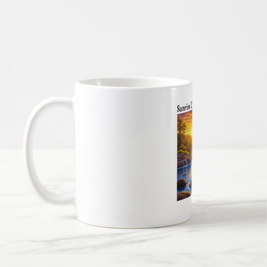 サンライズリバーメロディ コーヒーマグカップ (左)
