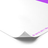 サンライズリリー抽象芸術プリント ポスター (角)