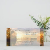 サンライズレイク悔やみや弔慰サンキュー サンキューカード (スタンド正面)