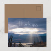 サンライズレイケショアストームクラウドに感謝 ポストカード (正面/裏面)