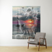 サンライズレディータペストリー – 自然 タペストリー (インサイチュ)