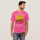 サンライズロック登山進化 Tシャツ (正面フル)