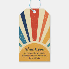 サンライズヴィンテージIレトロサンIボホサンシン ギフトタグ