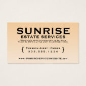 サンライズ不動産サービス (裏面)