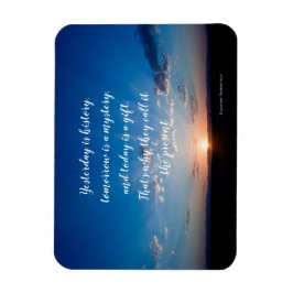 サンライズ今日はギフト感動的引用文 マグネット